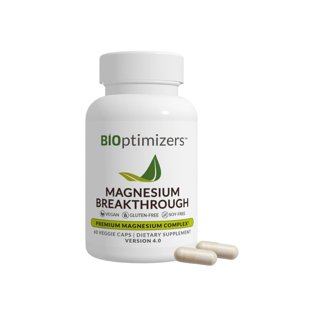 BIOptimizers Magnesium Breakthrough Supplement 4.0 - 60 Count