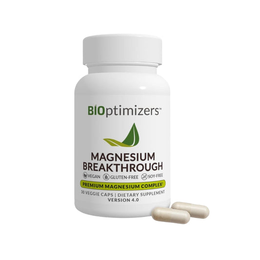 BIOptimizers Magnesium Breakthrough Supplement 4.0 - 30 Count