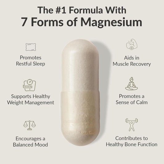 BIOptimizers Magnesium Breakthrough 4.0 –  30 & 60 Count (Pack of 2)